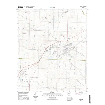 2017 Map of Fordyce, 2017 Print