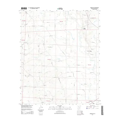 2014 Map of Fordyce NE, 2014 Print