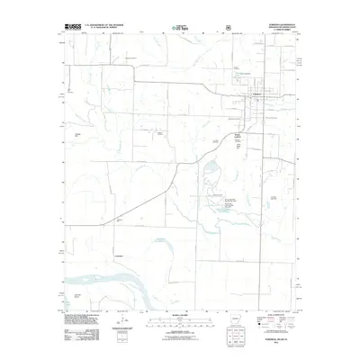 2011 Map of Foreman, 2011 Print