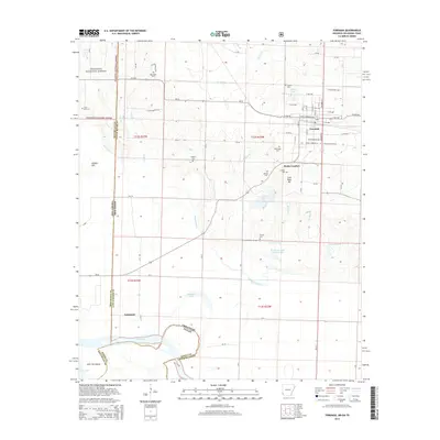 2014 Map of Foreman, 2014 Print