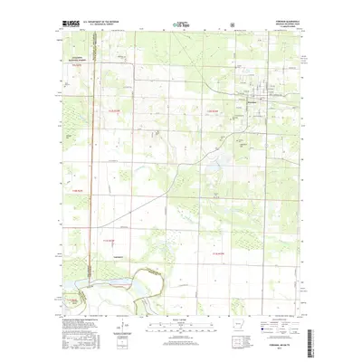 2017 Map of Foreman, 2017 Print