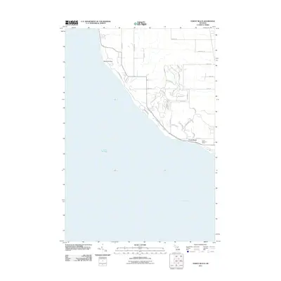 2011 Map of Forest Beach, 2011 Print