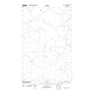 2011 Map of Forest Center, 2011 Print