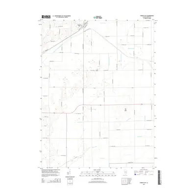 2015 Map of Forest City, 2015 Print