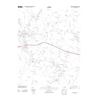 2013 Map of Forest City, 2013 Print