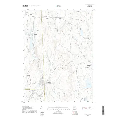 2019 Map of Forest City, 2019 Print