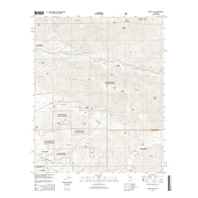 2015 Map of Forest Falls, 2015 Print