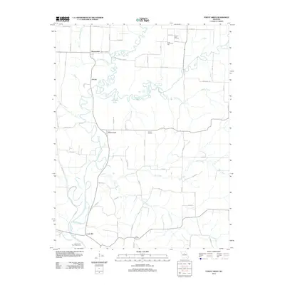 2012 Map of Forest Green, 2012 Print
