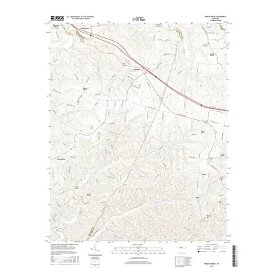 2016 Map of Forest Grove, 2016 Print
