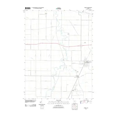 2010 Map of Forest, 2010 Print