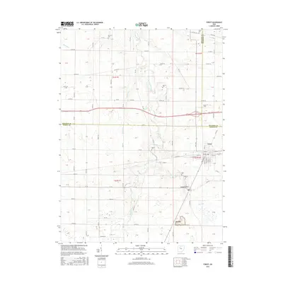 2016 Map of Forest, 2016 Print