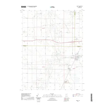 2019 Map of Forest, 2019 Print