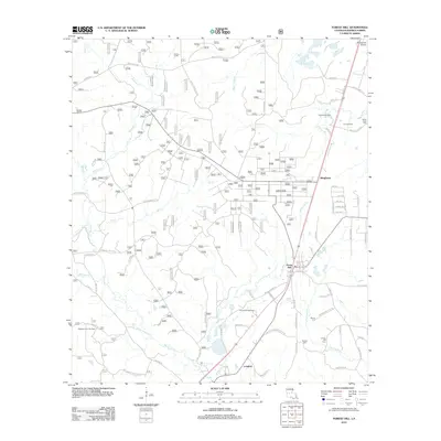 2012 Map of Forest Hill, 2012 Print