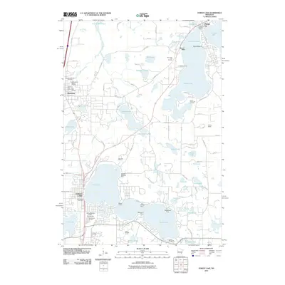 2010 Map of Forest Lake, 2010 Print