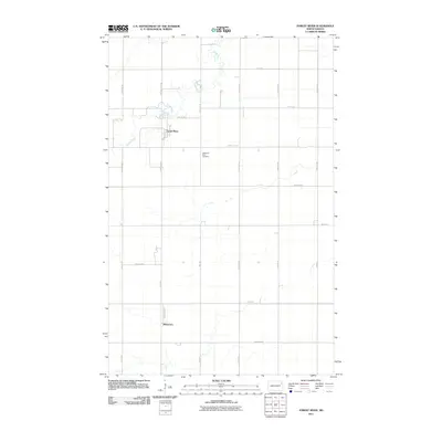2011 Map of Forest River, 2011 Print