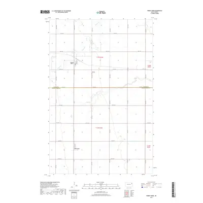 2017 Map of Forest River, 2017 Print