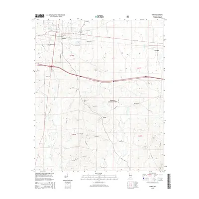2015 Map of Forest, 2015 Print