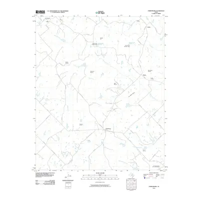 2010 Map of Forestburg, 2010 Print
