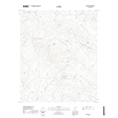 2019 Map of Forestburg, 2019 Print