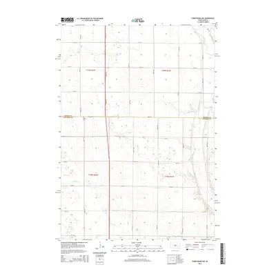 2015 Map of Forestburg NW, 2015 Print