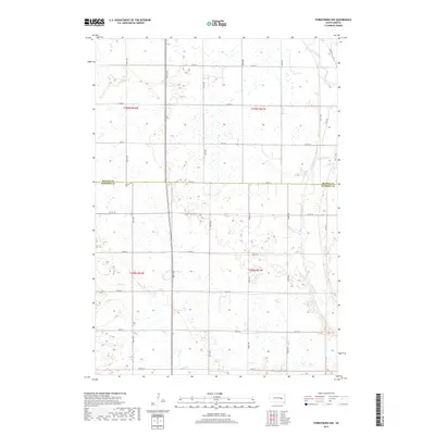 2017 Map of Forestburg NW, 2017 Print