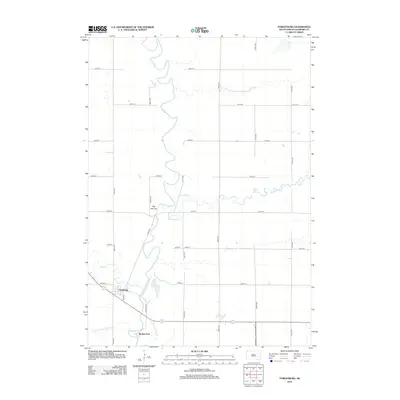 2012 Map of Forestburg, 2012 Print