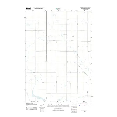 2012 Map of Forestburg SW, 2012 Print