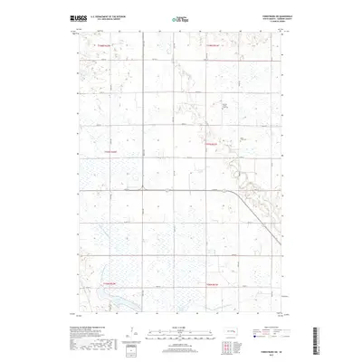2017 Map of Forestburg SW, 2017 Print