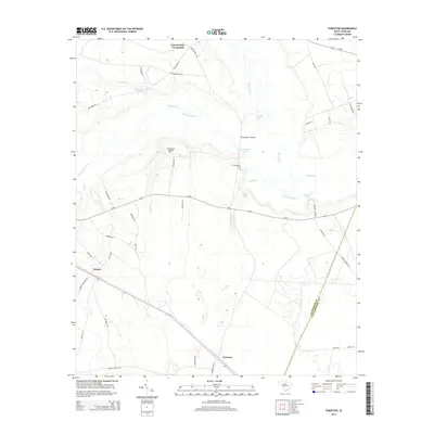 2014 Map of Foreston, 2014 Print