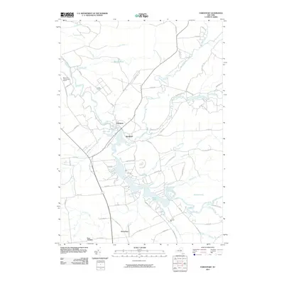 2010 Map of Forestport, 2010 Print