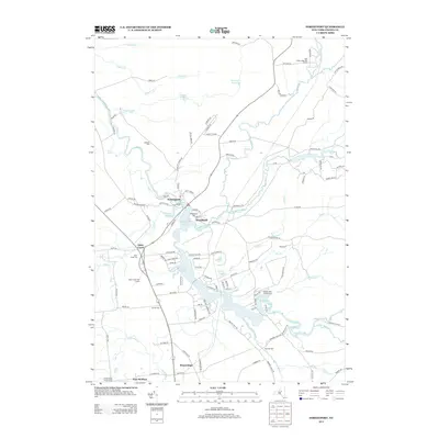 2013 Map of Forestport, 2013 Print