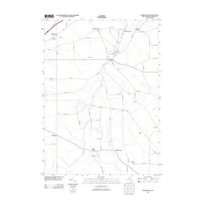 2013 Map of Forestville, 2013 Print