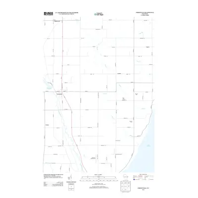 2013 Map of Forestville, 2013 Print