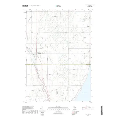 2018 Map of Forestville, 2018 Print