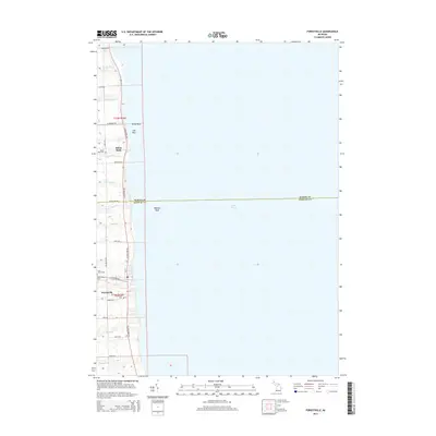 2014 Map of Forestville, 2014 Print