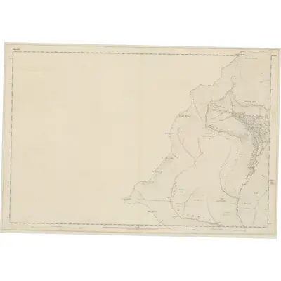 1862 Map of Forfarshire, Sheet IX (with extension IIIA), 1865 Print