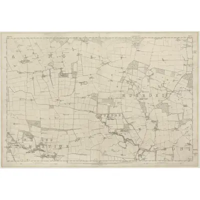 1858 Map of Forfarshire, Sheet L, 1865 Print