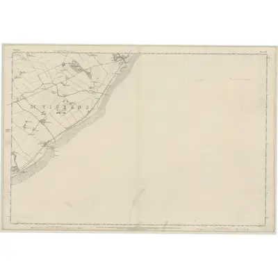 1858 Map of Forfarshire, Sheet LII, 1865 Print