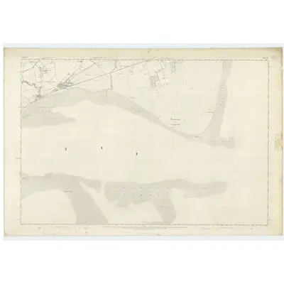 1858 Map of Forfarshire, Sheet LV, 1865 Print