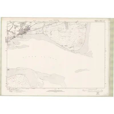 1920 Map of Forfarshire Sheet LV, 1923 Print