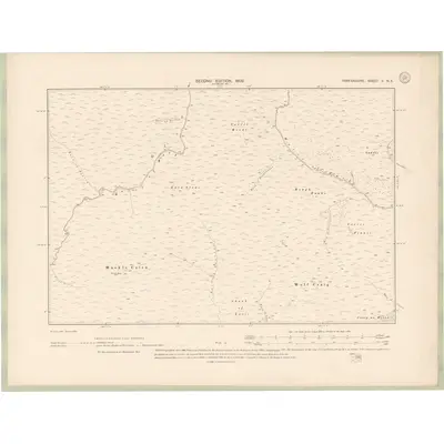 1900 Map of Forfarshire Sheet V.NE, 1902 Print