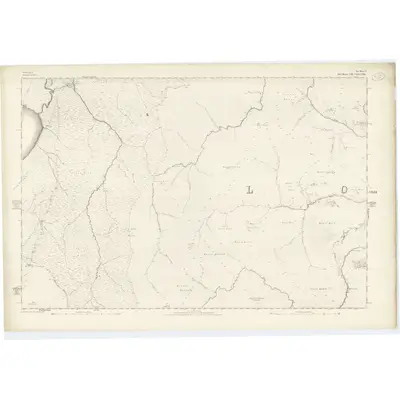 1862 Map of Forfarshire, Sheet V, 1865 Print