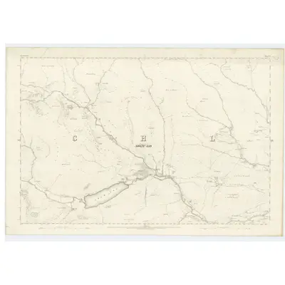 1862 Map of Forfarshire, Sheet VI, 1865 Print