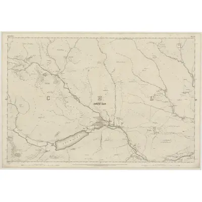 1862 Map of Forfarshire, Sheet VI, 1865 Print