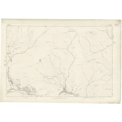 1861 Map of Forfarshire, Sheet VII, 1865 Print