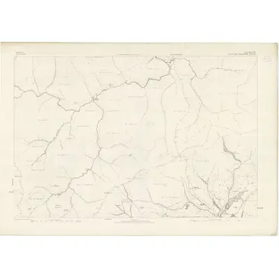 1861 Map of Forfarshire, Sheet VIII, 1865 Print