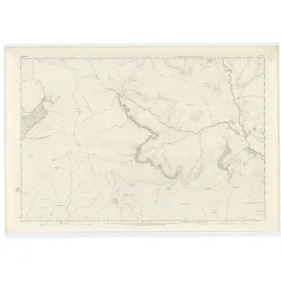 1862 Map of Forfarshire, Sheet X, 1865 Print