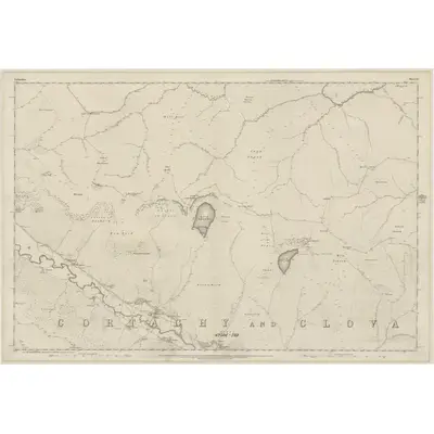 1862 Map of Forfarshire, Sheet XI, 1865 Print