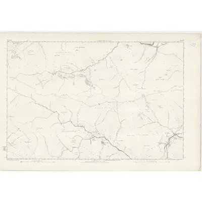 1862 Map of Forfarshire, Sheet XII, 1865 Print