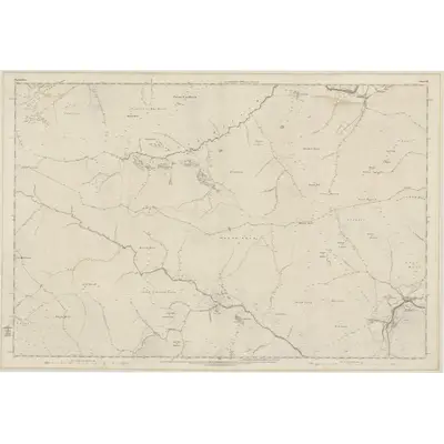 1862 Map of Forfarshire, Sheet XII, 1865 Print